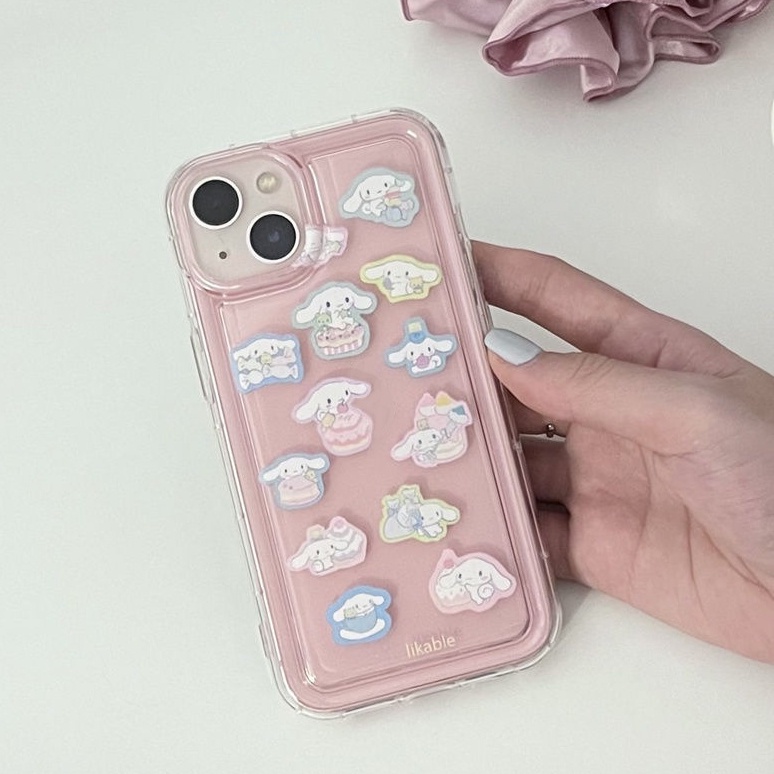 Ốp Điện Thoại Silicon TPU Mềm Trong Suốt Chống Sốc Dễ Thương Cho IPhone 14 13 12 11 Pro Max XS XR X 8 7 6S Plus SE 2020