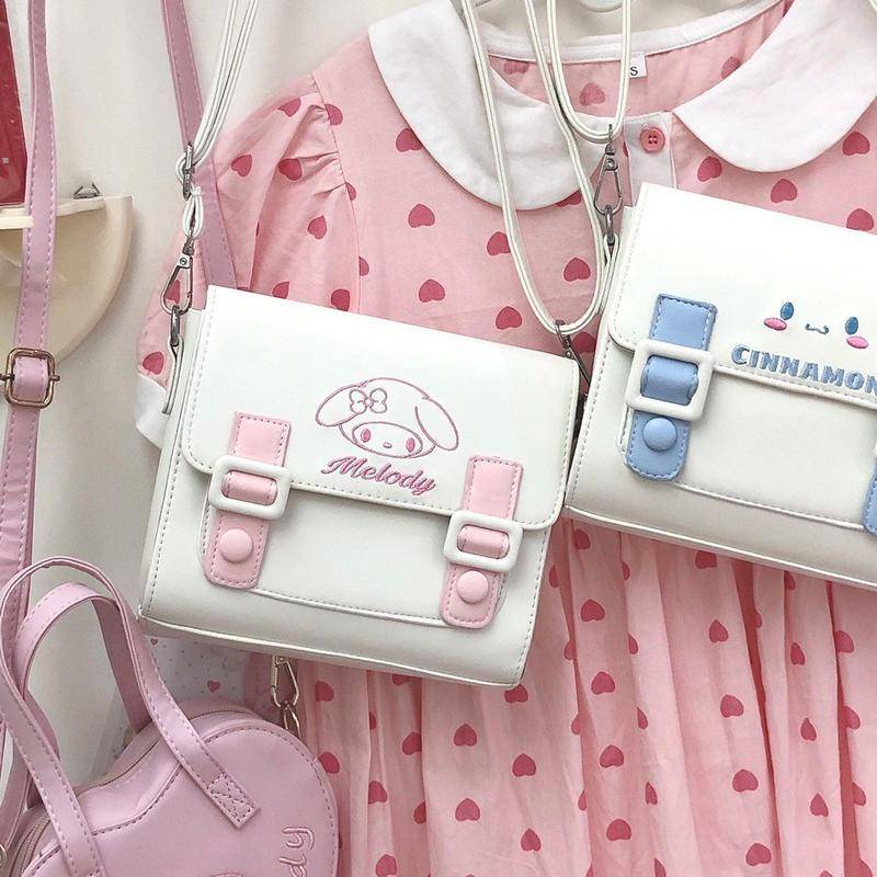 Túi Xách Đeo Vai Kiểu Dáng Dễ Thương Xinh Xắn Dành Cho Học Sinh