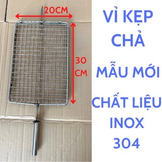 Vỉ inox 304 . kẹp vịt phanh, gà phanh - vỉ kẹp chả thịt cho máy quay tự động chạy xích cam xe máy 5 - 7 - 10 - 15 xiên