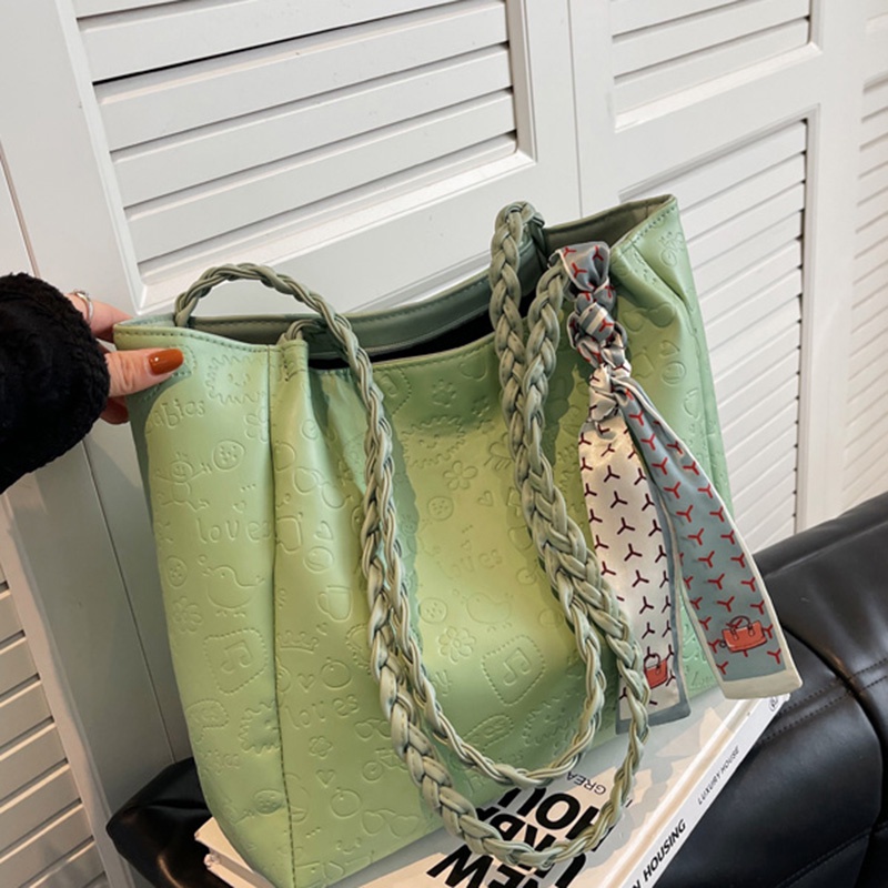 Túi Xách Đeo Vai Da Mềm Sức Chứa Lớn Thời Trang Cho Nữ