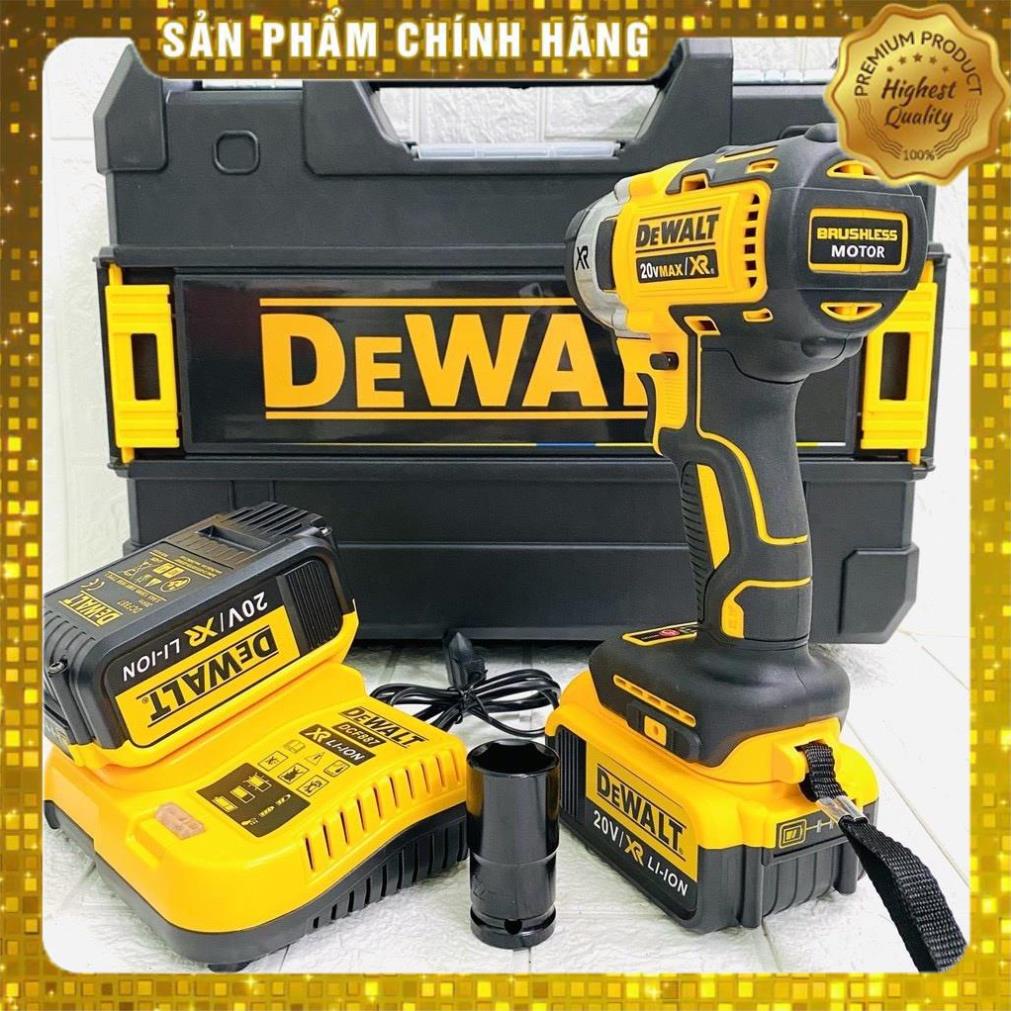 [CHÍNH HÃNG] Máy Khoan Pin  - Máy Siết Bulong Dewalt 20V DCF-887, Động Cơ Không ChổI Than Hàng Cao Cấp /