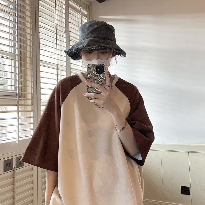 Áo Thun Ngắn Tay Cổ Tròn Thời Trang Mùa Hè Cho Nam