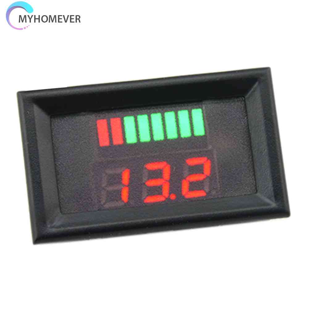 Vôn Kế Điện Tử Đo Dung Lượng Pin 12-60V