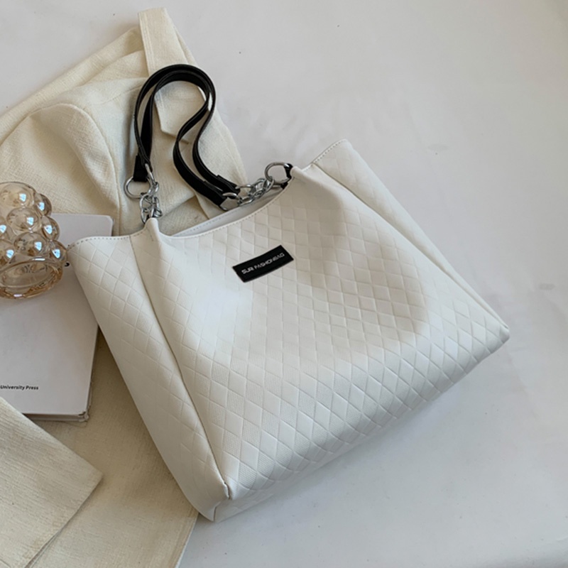 Túi Xách Da Mềm Đính Kim Cương Sức Chứa Lớn Đa Năng Cho Nữ