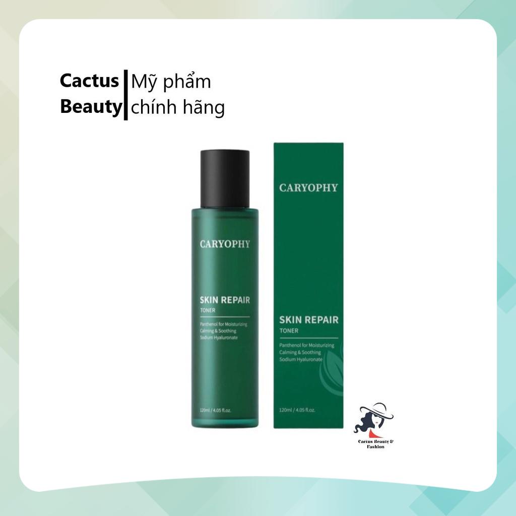 Nước cân bằng da cấp nước và phục hồi da Caryophy Skin Repair Toner 120ml & mẫu dùng thử