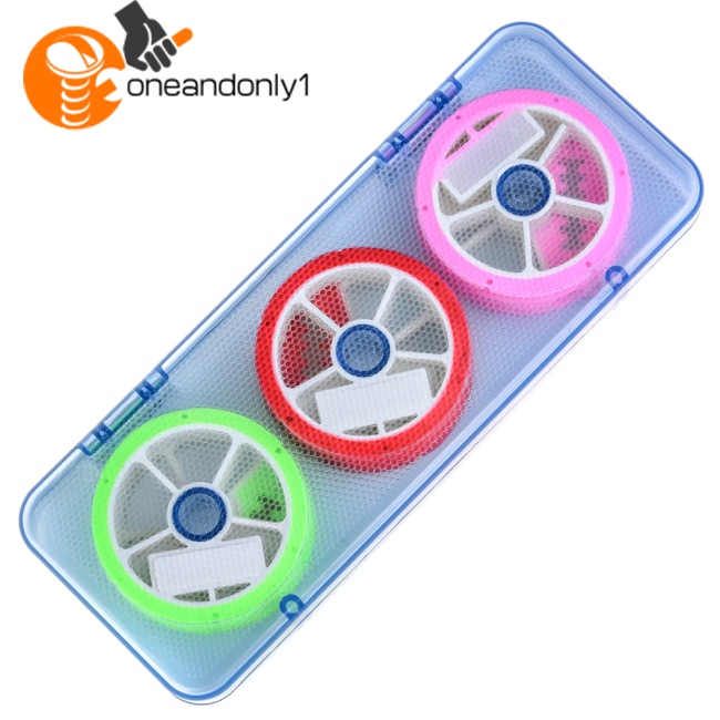 1 Hộp Silicone Đựng Dụng Cụ Câu Cá 6 Trục 8 Trục Tiện Dụng