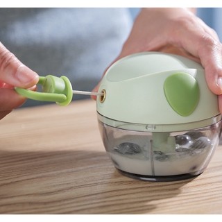 Máy xay rút tỏi đa năng heo xanh