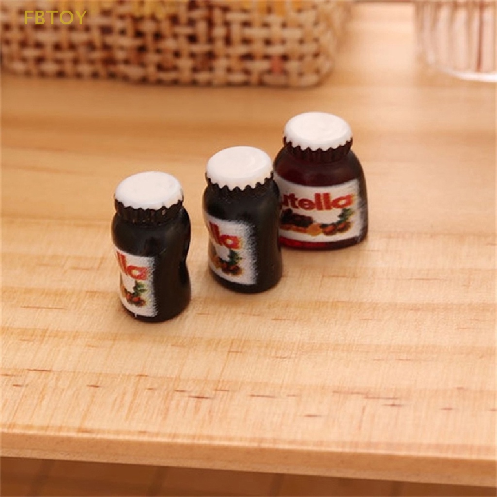 3 Chai Sốt Sô Cô La Thu Nhỏ Xinh Xắn 1: 12