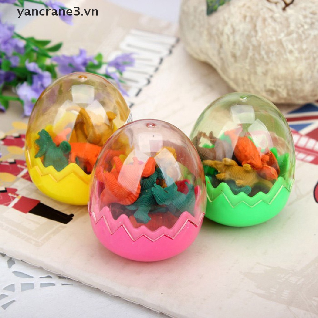 Cục Tẩy Bút Chì Hình Khủng Long Bằng Cao Su Mini Dễ Thương {yancrane3.vn} 3}