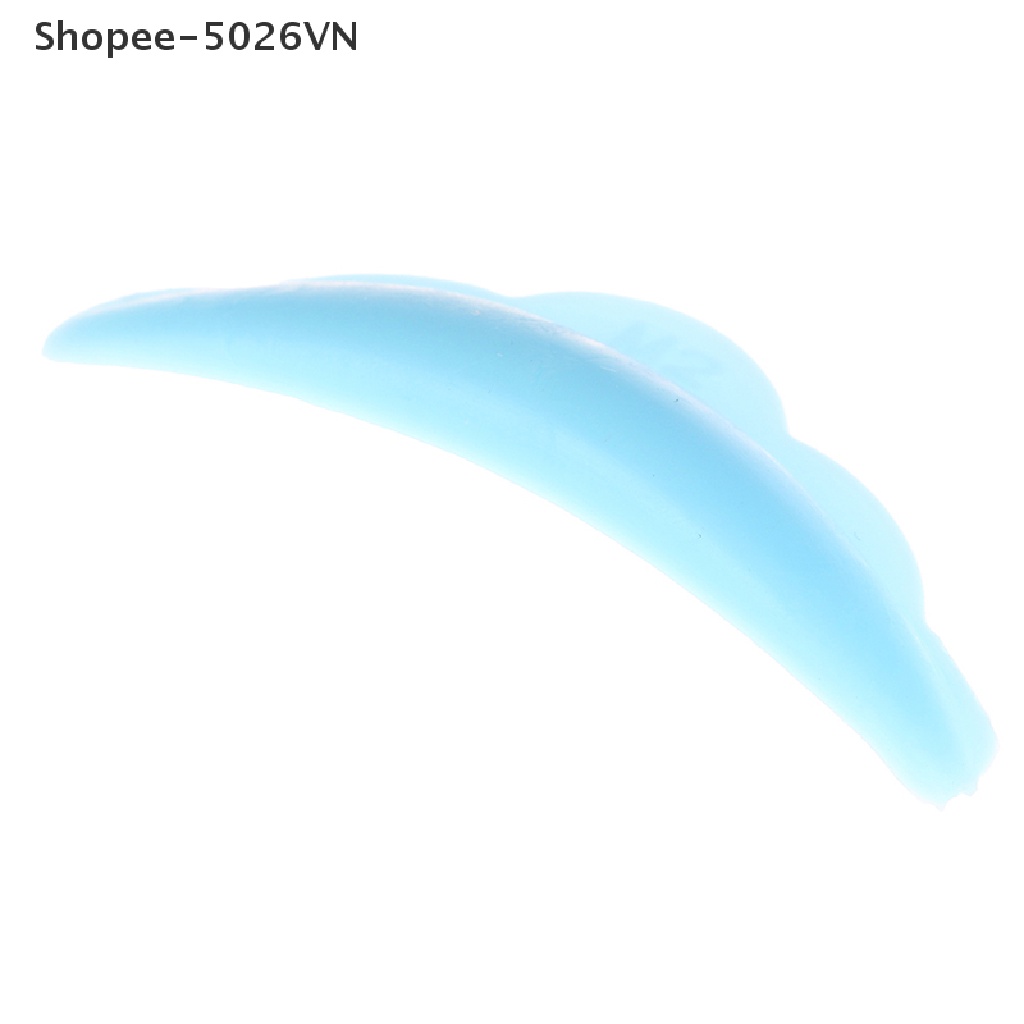 Bộ 5 Cặp Đệm Silicone Uốn Cong Lông Mi Nhiều Màu Tái Sử Dụng Được