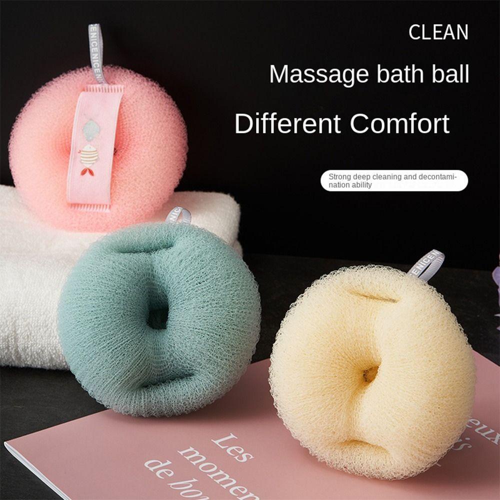 Bông Tắm Mềm Mại Hình Hoa Hồng Tẩy Tế Bào Chết Làm Sạch Cơ Thể