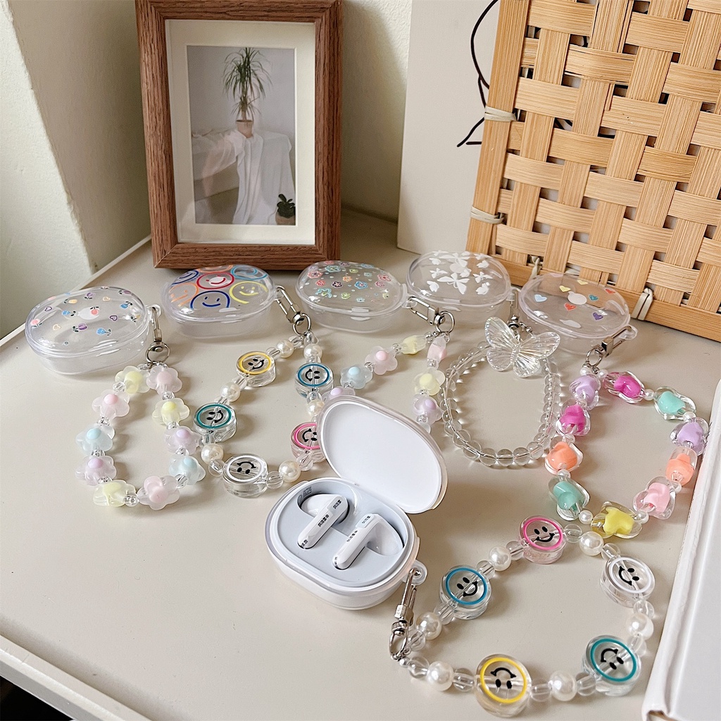 Vỏ Bảo Vệ Hộp Sạc Tai Nghe Redmi buds4 lite tws Bằng tpu + acrylic Đơn Giản Chống Sốc