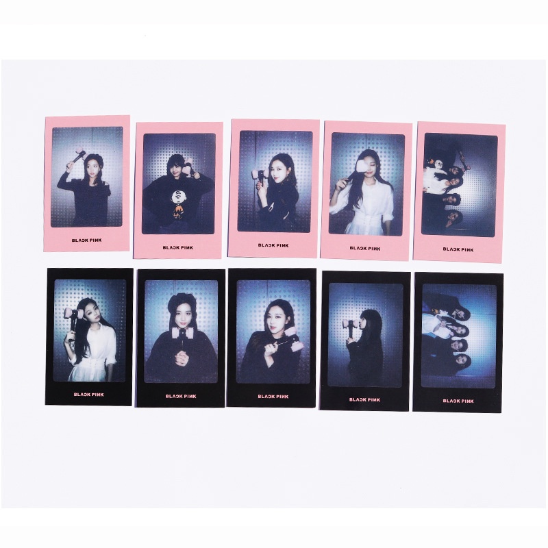 Set 5 Tấm Ảnh Lomo Card JENNIE JISOO Nhóm Nhạc Blackpink YM