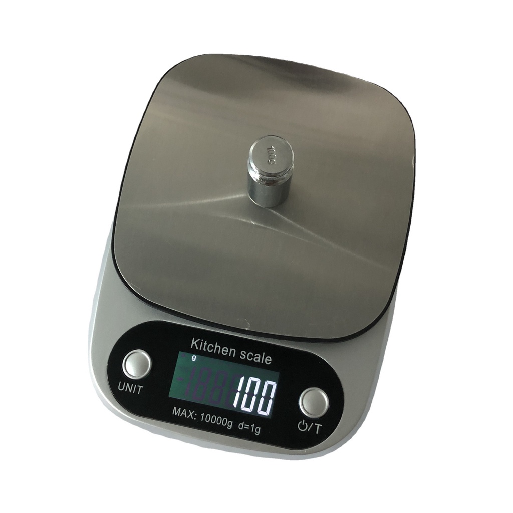 Cân tiểu ly điện tử nhà bếp mini định lượng 1g - 10kg - tặng kèm 2 pin AAA