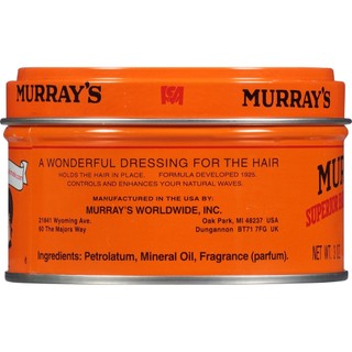 Wax sáp tạo kiểu tóc Murray's Superior POMADE - 85gram