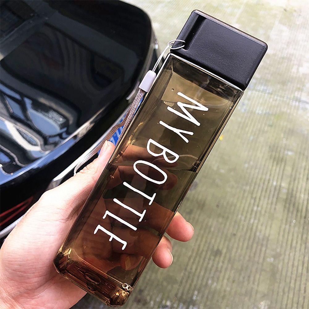 Aaron1 Bình Nước Thể Thao Bằng Nhựa Kèm Dây Đeo Tiện Dụng