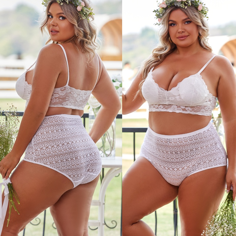 Take Talk 1 Quần Lót Lưng Cao Trong Suốt Co Giãn Thoáng Khí Cỡ Lớn XL-5XL Thời Trang Quyến Rũ Cho Nữ