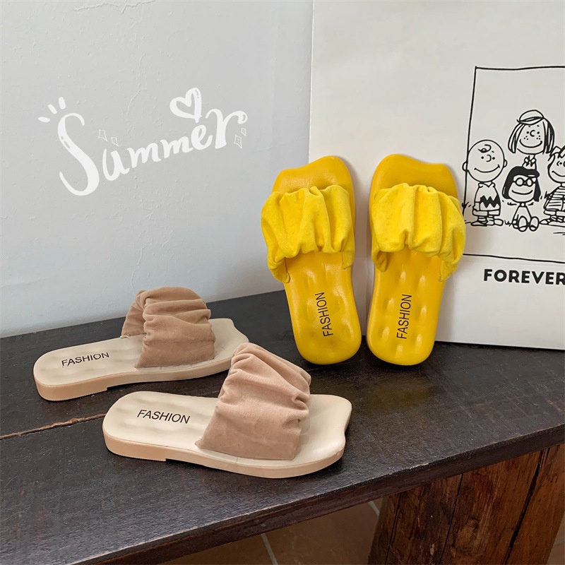 Bololo Dép Sandal Đế Bằng Phong Cách Thời Trang Hàn Quốc Dành Cho Bé