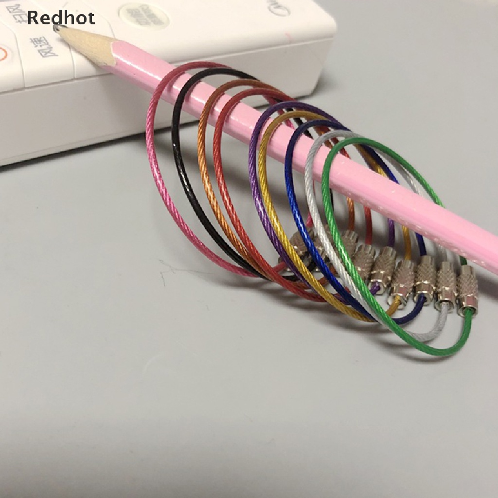 Bộ 10 Dây Móc Chìa Khóa Bằng Thép Không Gỉ Tiện Dụng