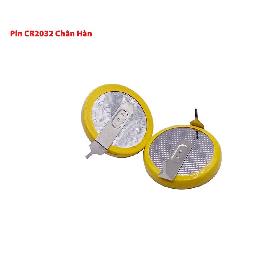 [RẺ VÔ ĐỊCH] Pin CR2032 Chân Hàn