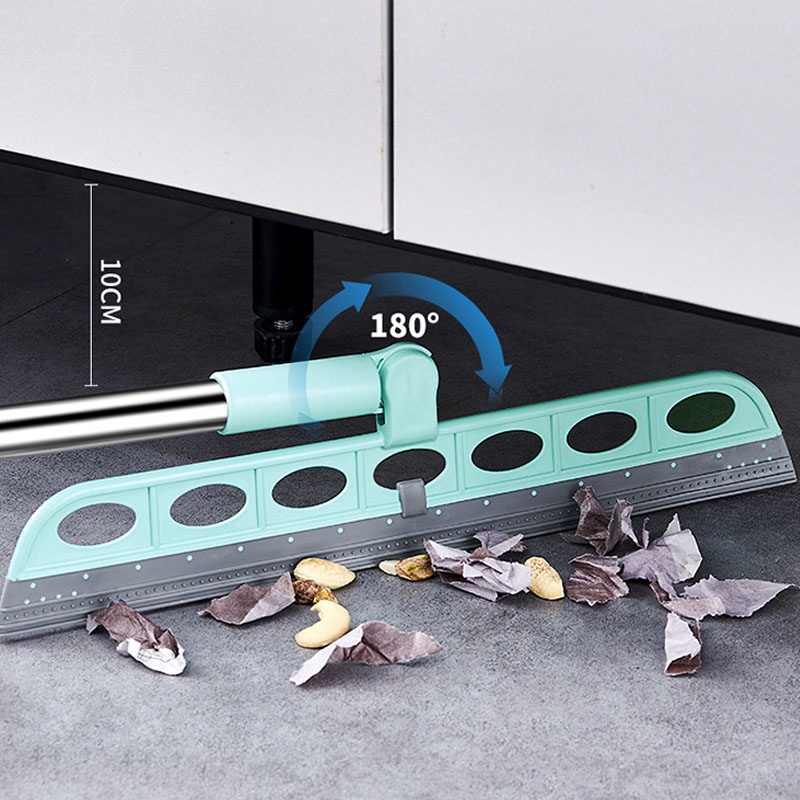 Chổi Quét Sàn Nhà Bằng Silicone Có Thể Xoay Tiện Dụng