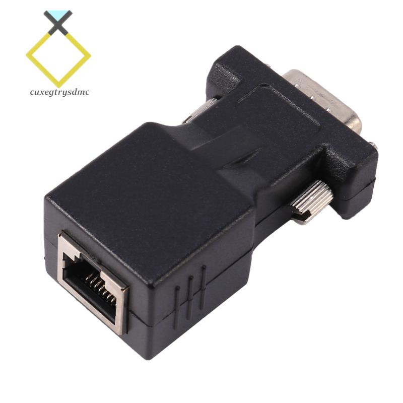 Cáp ChuyểN ĐổI Mở RộNg VGA Sang LAN CAT5 CAT6 RJ45
