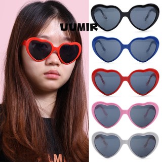 UUMIR Kính mát gọng trái tim hiệu ứng đặc biệt bền bỉ thời trang cao cấp