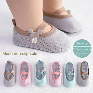Giày vớ mỏng đế mềm chống trượt thời trang mùa hè cho bé