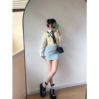 Áo sơmi kèm cà vạt TRẮNG
