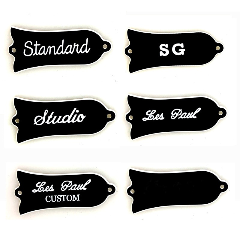 Alljita guitar parts for 1 pcs us gib lp standard truss rod cover plate
