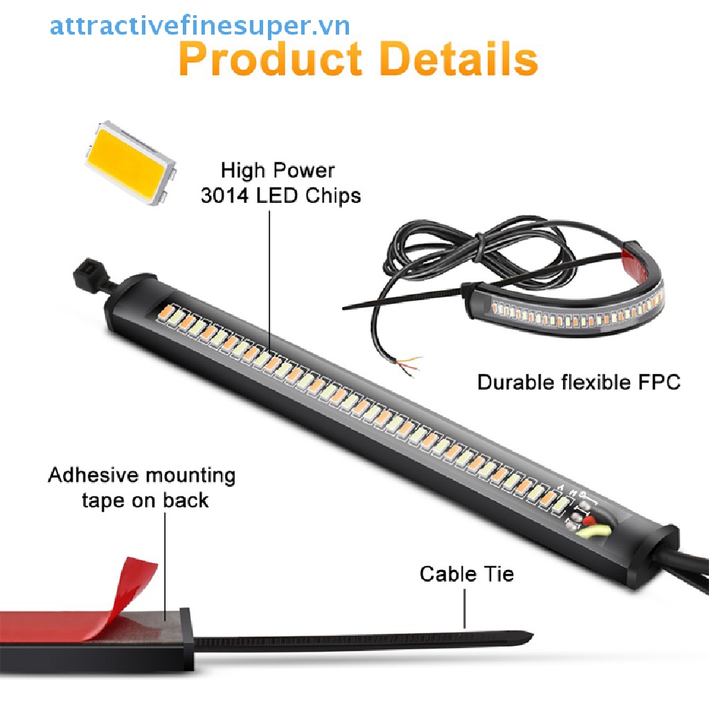Afs Dải Đèn LED Xi Nhan DRL Moto Chất Lượng Cao