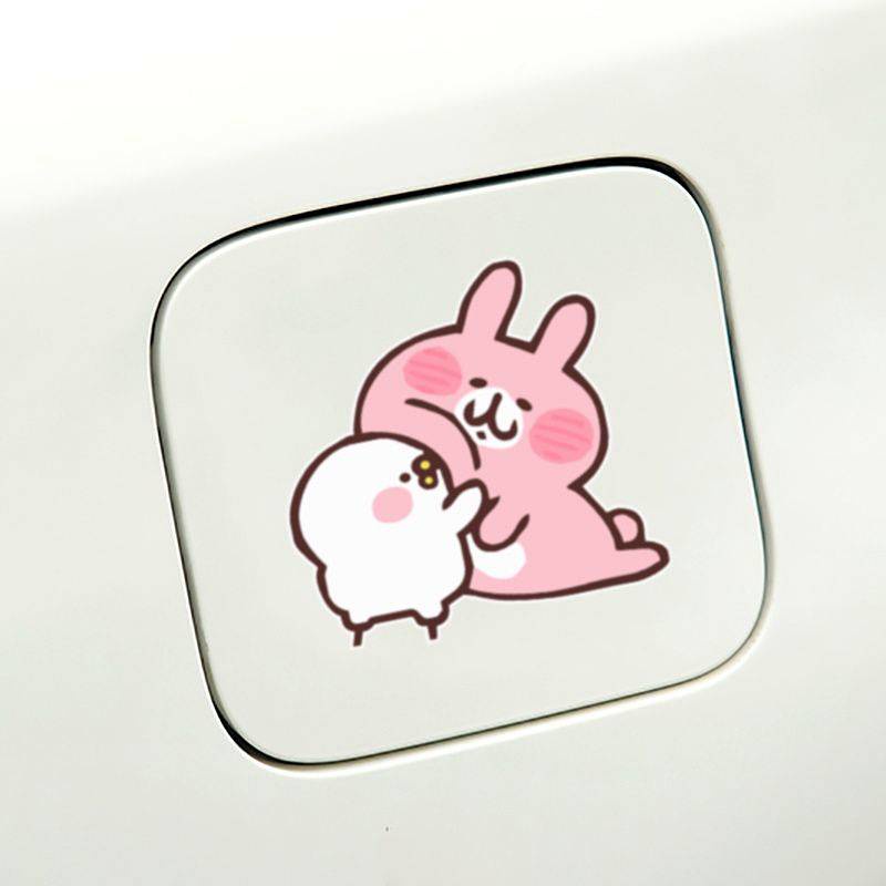 Scratch Cover Bumper Stickers Kanahei Cartoon Cute Stickers Car Body Electric Car Motorcycle Decorative Waterproof Stickers ShKM