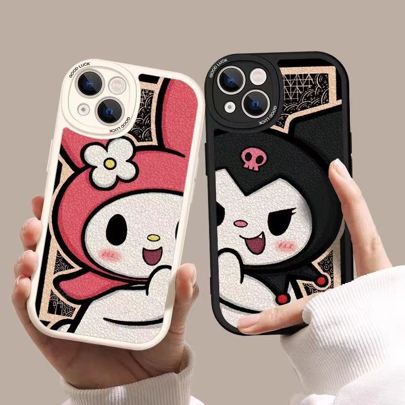 ✅Ốp Điện Thoại Mềm Họa Tiết Hoạt Hình Melody Kuromi Cho iPhone13 12 / 11 / x / xr / 8 plus / 8