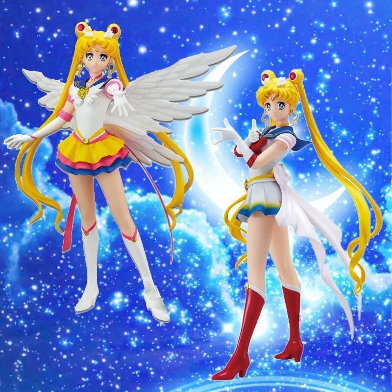 Sailor Moon Mô Hình Nhân Vật Thủy Thủ Mặt Trăng 23cm