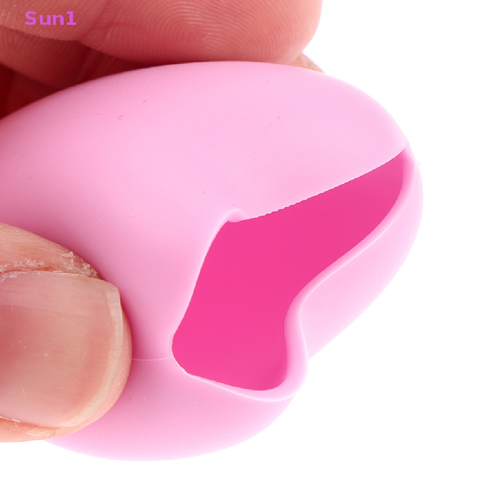 Set 3 Hộp Silicone Đựng Cọ Trang Điểm Chống Bụi Tiện Dụng