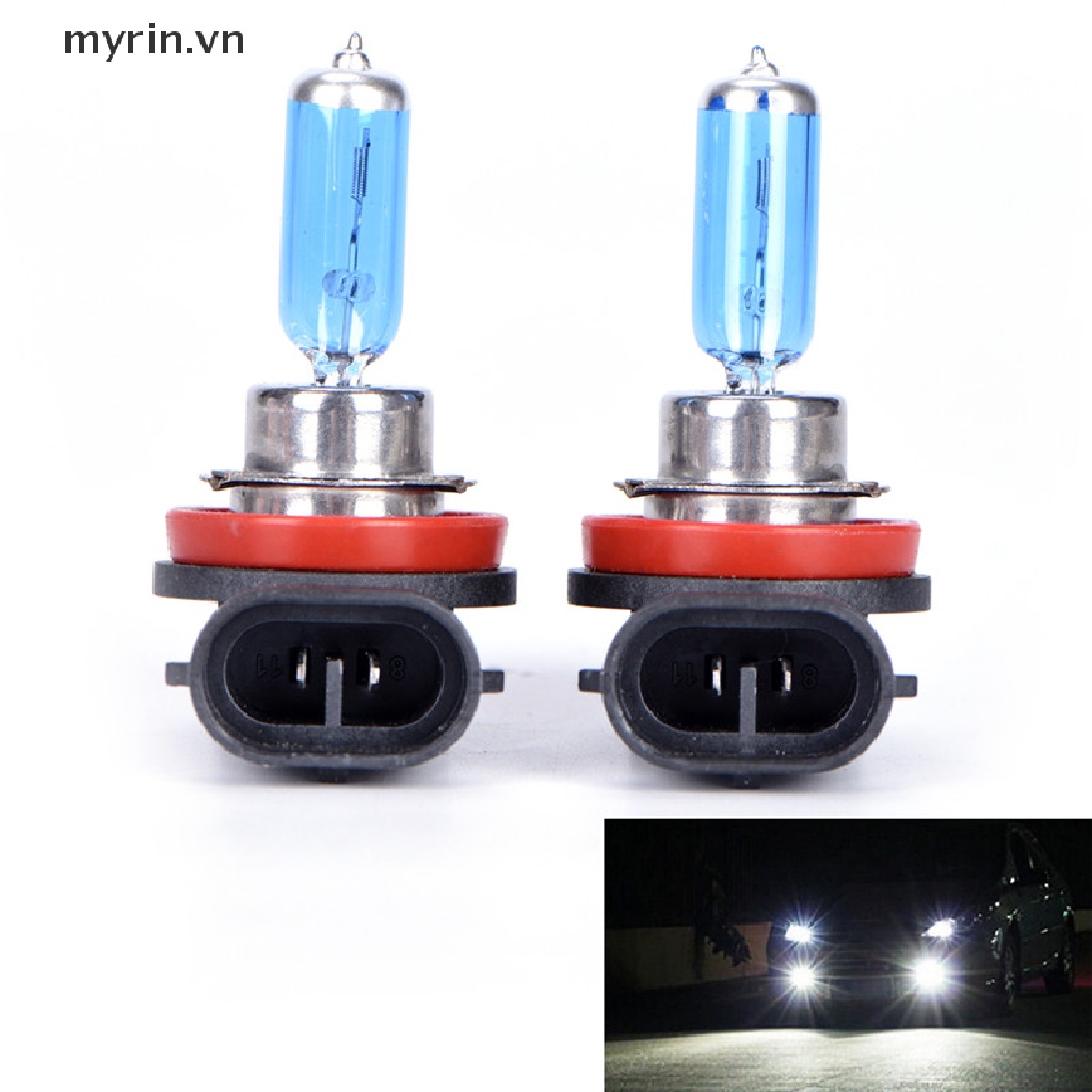 2 Bóng Đèn Pha Chống Sương Mù H11 12V 55W Siêu Sáng Cho Xe Hơi