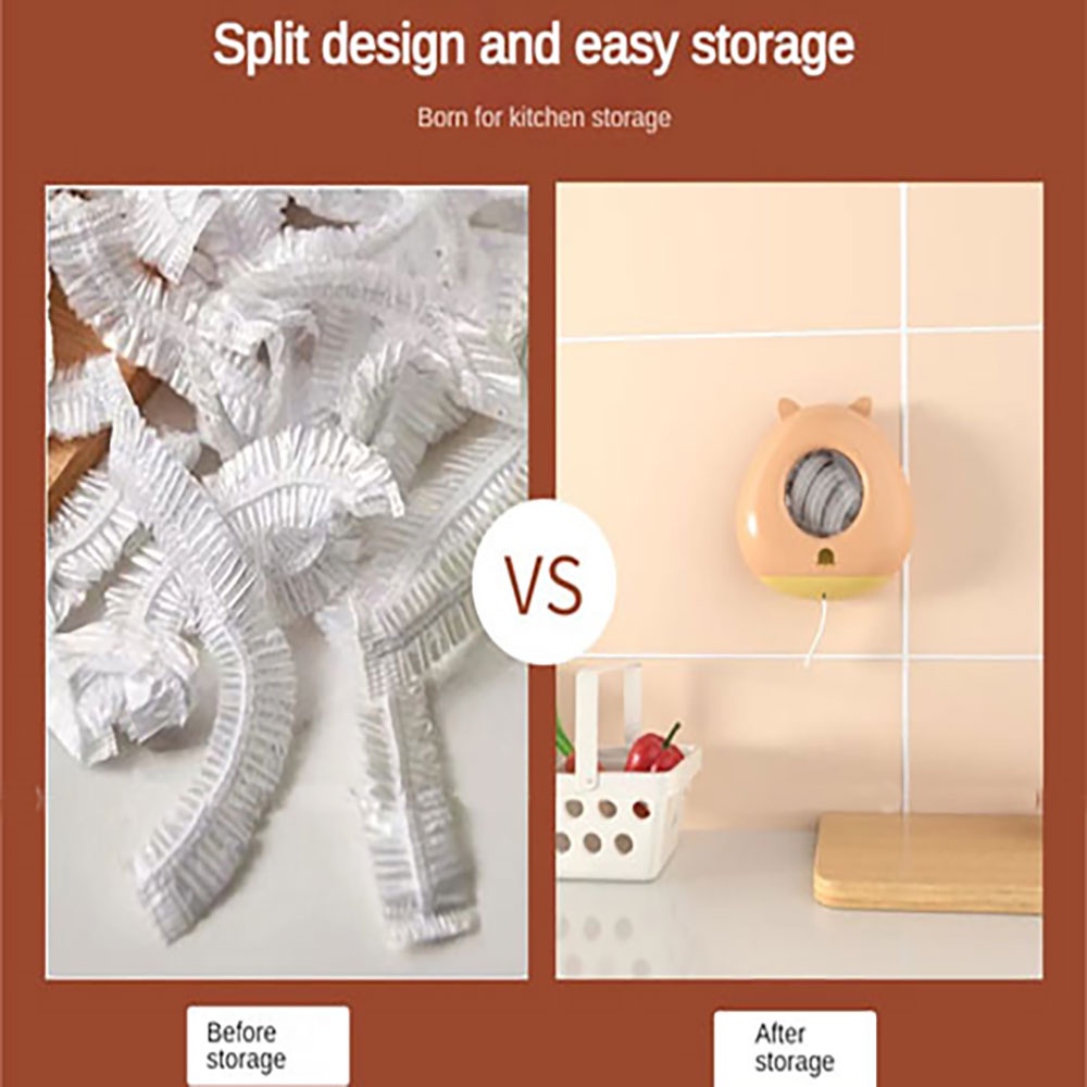 Hộp Nhựa Đựng Túi Rác Dùng Một Lần Gắn Tường Tiện Lợi