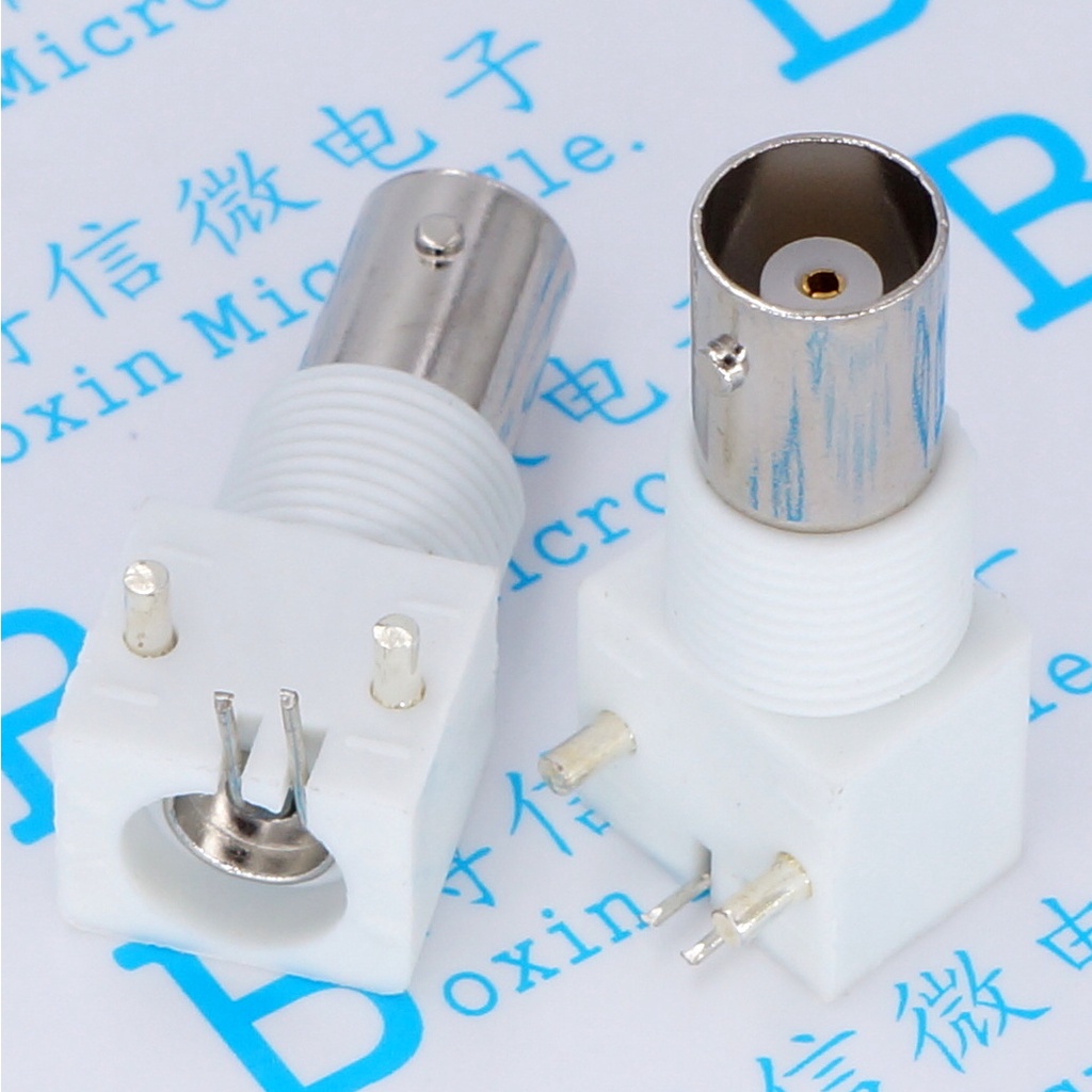 Ổ Cắm Video BNC Q9 BNC Màu Trắng Chất Lượng Cao BNC