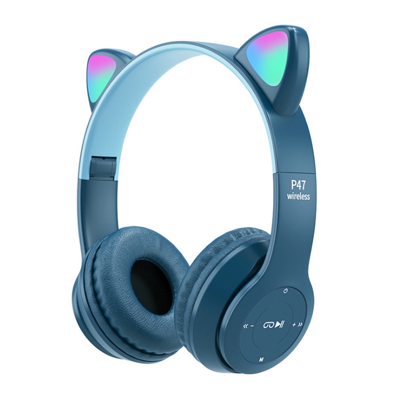 Tai nghe Bluetooth chụp tai không dây có mic nhét tai chống ồn P47 DYDX Bảo hành chính hãng 30 ngày