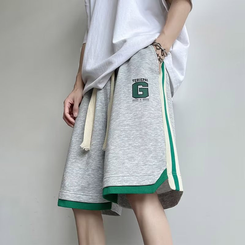 Quần Short Thể Thao Dáng Rộng Phong Cách Nhật Bản Thời Trang Mùa Hè Cho Nam