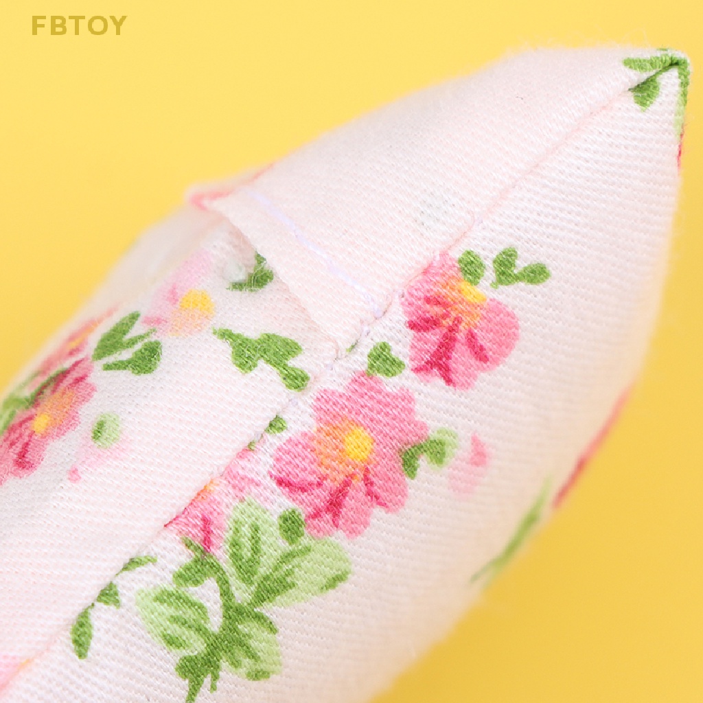 Bộ 2 Gối Sofa Trang Trí Nhà Búp Bê Tỉ Lệ 1: 12