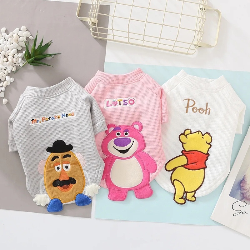 Áo In Hình Chó Bull Chihuahua Thời Trang Mùa Hè Cho Thú Cưng