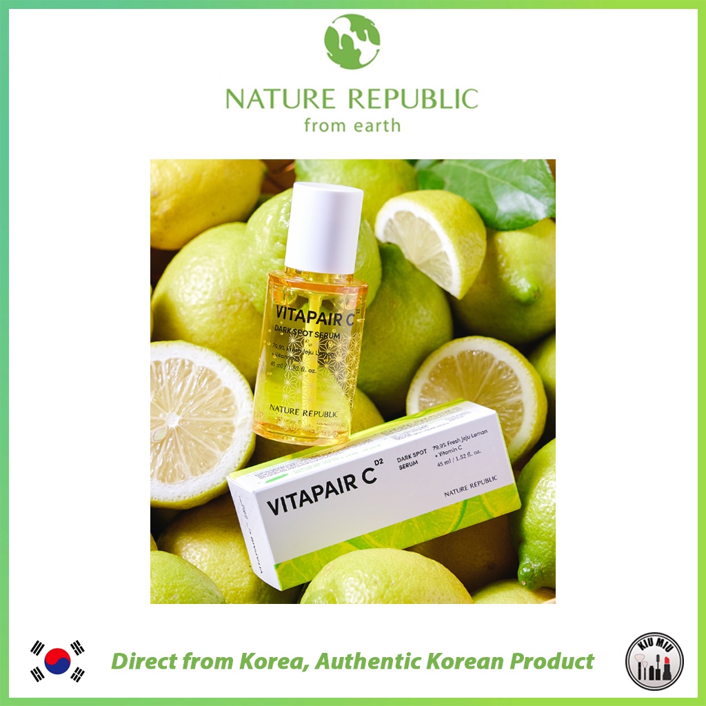 NATURE REPUBLIC Serum Thiên Nhiên REPUBLIC Vitaair C Đốm Đen 45ml * Chính Hãng Hàn Quốc
