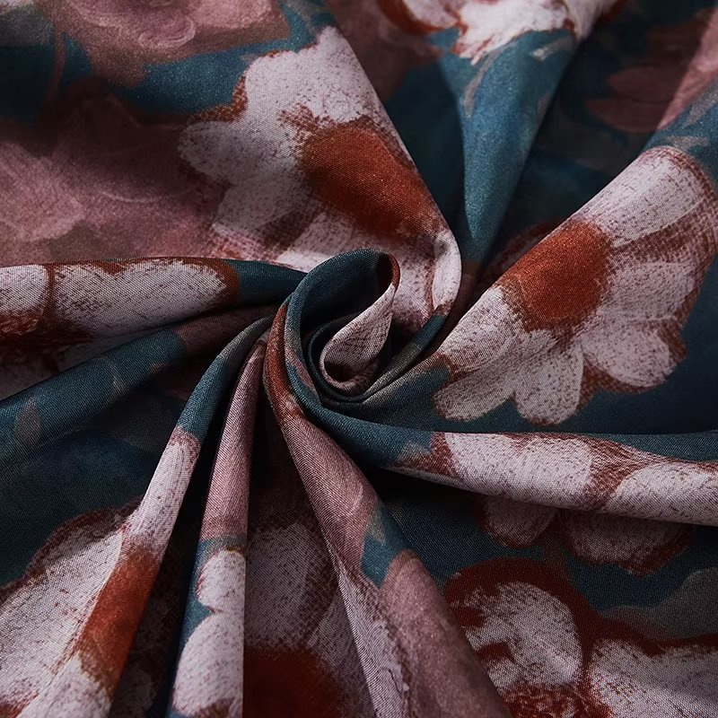 Áo sơ mi AOKANG tay dài họa tiết hoa thời trang trẻ trung cho nam