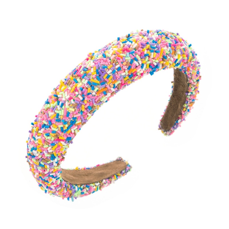 Flgo Băng Đô Đính Hạt Nhiều Màu Sắc Dùng Rửa Mặt Trang Trí Cho Nữ