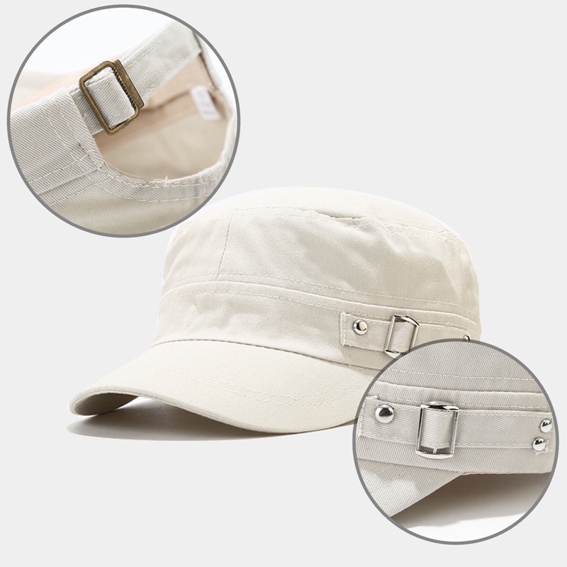 Mũ Lưỡi Trai Denim Thoáng Khí Phong Cách Vintage Cho Nam