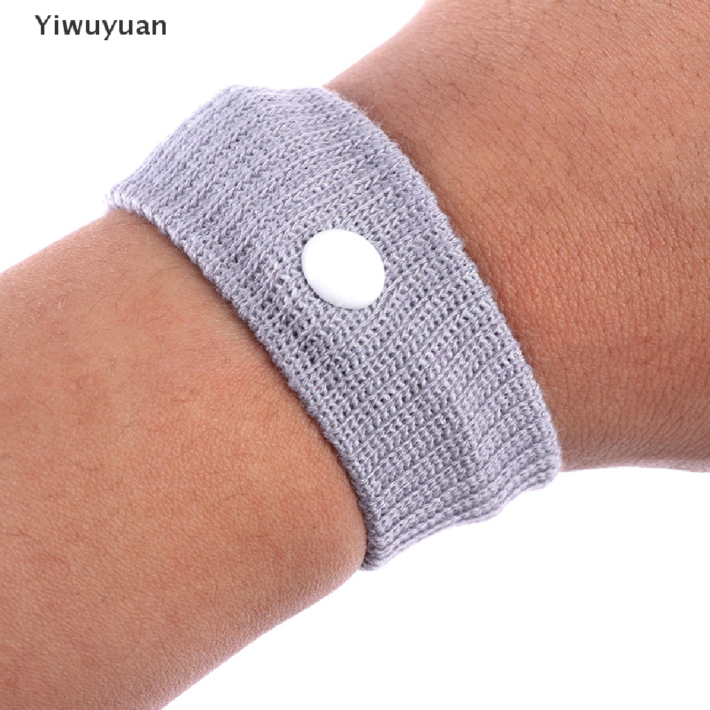 < Yiwuyuan > 5 / 10 Cặp Vòng Đeo Tay Chống Say Tàu Thuyền Du Lịch Màu Xanh Dương