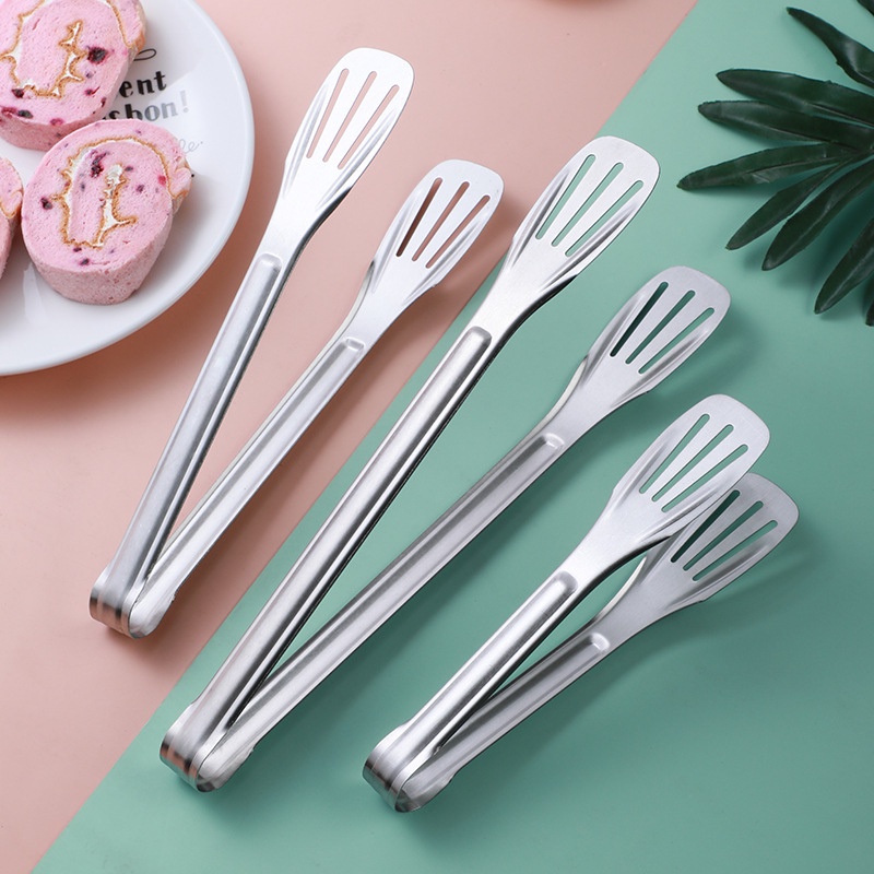 Kẹp Inox Gắp Thức Ăn , Gắp Đá , Gắp Đồ Nóng