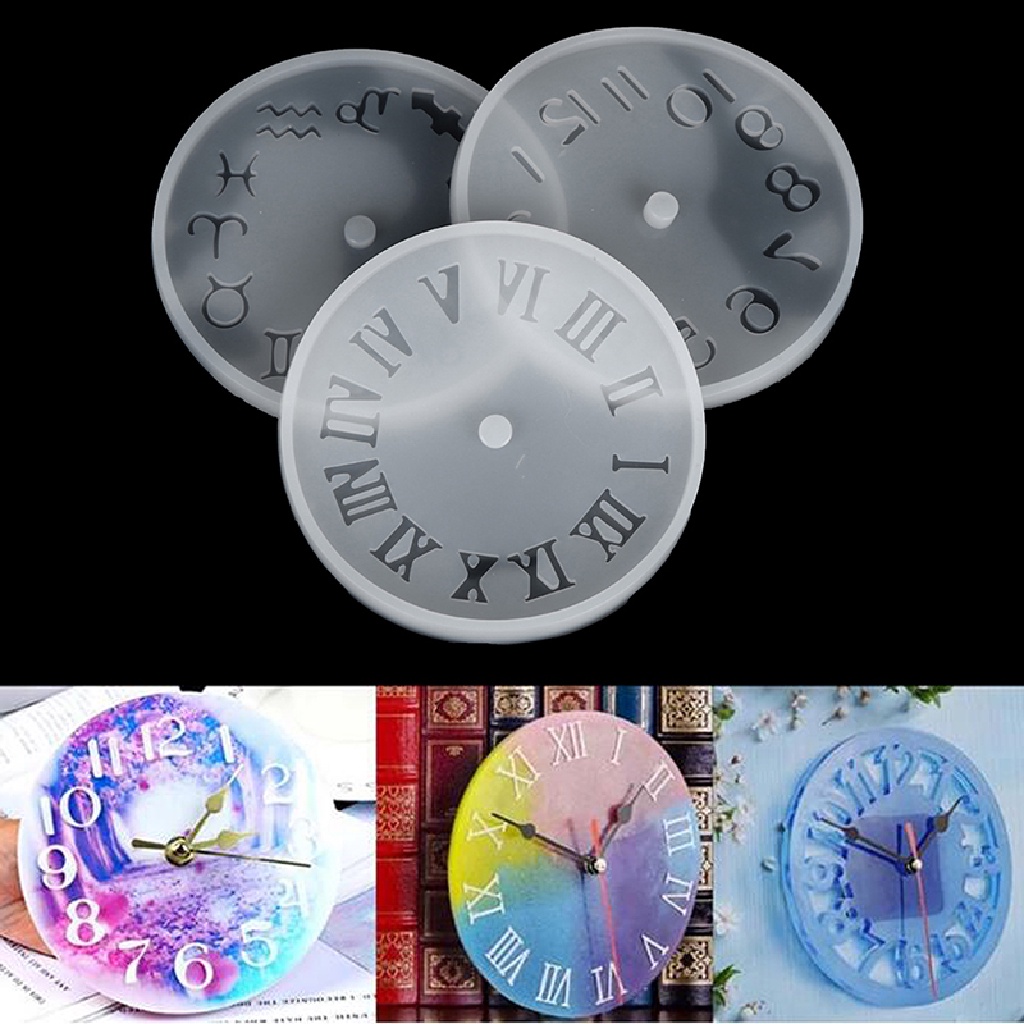 Khuôn Silicone Hình Đồng Hồ Nhỏ Làm Đồ Thủ Công DIY