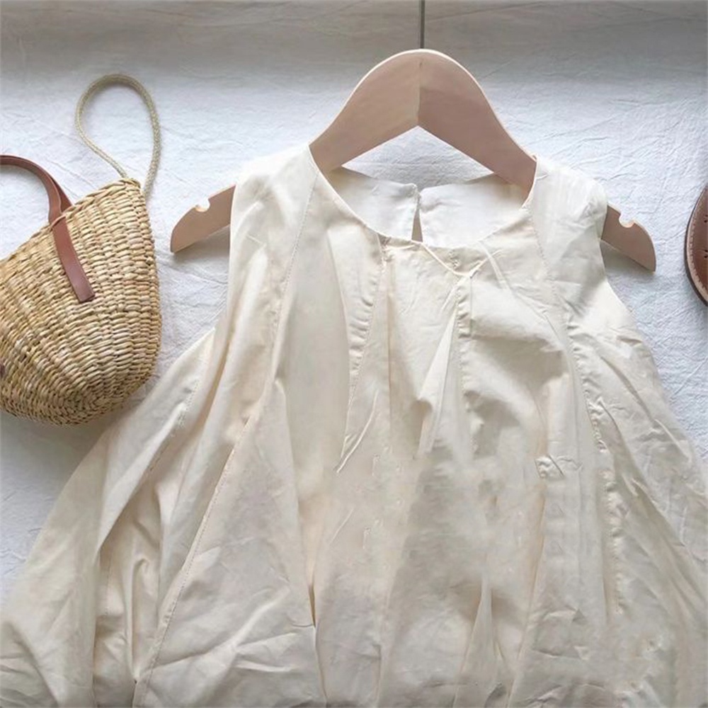 Đầm công chúa BEAR LEADER sát nách phong cách Hàn Quốc thời trang mùa hè 2023 cho bé gái 2-6 tuổi